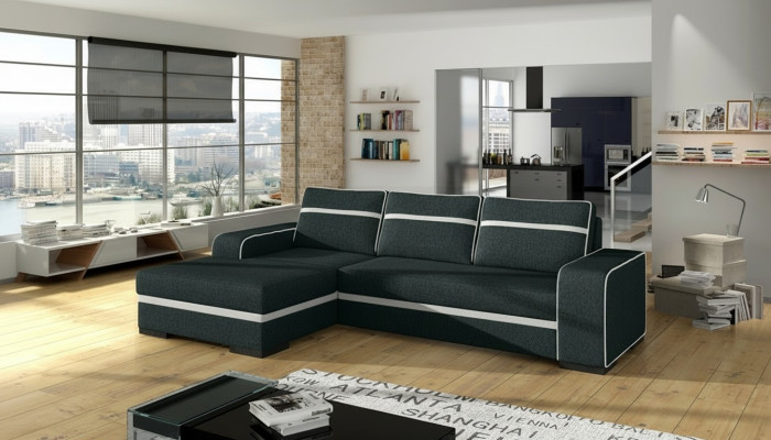 Sofa bed corner sofa couch upholstery corner set sleeping function bed function