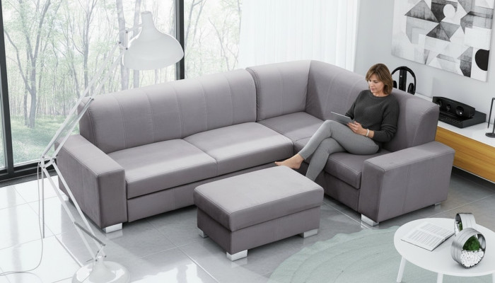 Sleeper sofa corner sofa couch bed function upholstery corner suite new sleeping function