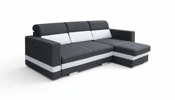 Sleeper sofa corner sofa couch upholstery corner with bed function new sleeping function set