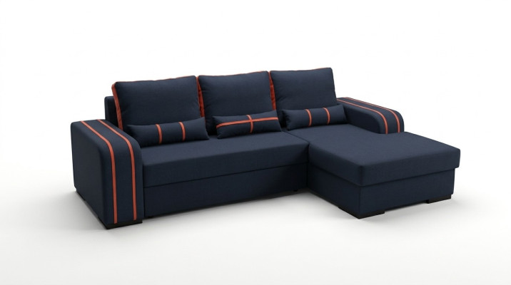 Sofa bed corner sofa sofas couch with bed function and upholstery - Modern set with sleep function
