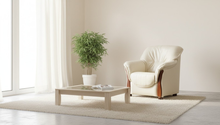 Classic Armchair TV Sofa 1-Seater Couch Designer Textile Sofas Upholstery