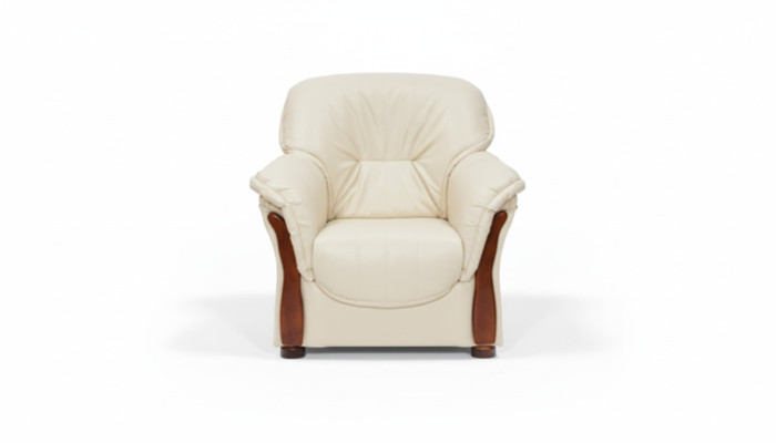 Classic Armchair TV Sofa 1-Seater Couch Designer Textile Sofas Upholstery