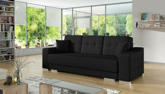 3-seat sofa couch textile fabric with bed function sleeper sofa new upholstery set new