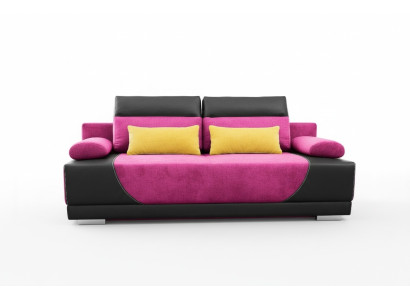 Sofa bed fabric new set with bed function 3 seat sofa couch textile upholstery