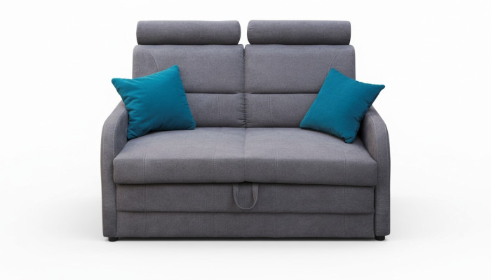 2-seater sofa couch sofas textile upholstery fabric set with bed function sofa bed