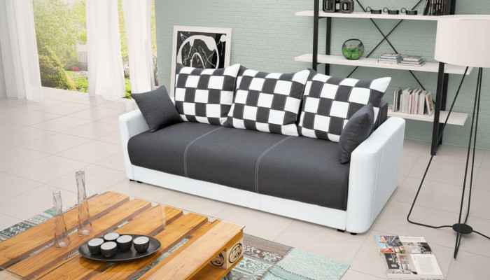 Sofa bed 3-seater large with bed function sofa sofas upholstery couches XXL