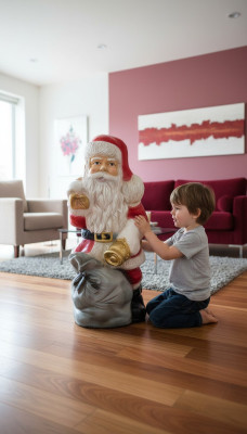 Design Mole Nikolaus Figure Garden Statue Sculpture Figures Sculptures Claus
