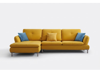Corner sofa leather upholstery seat couch set living room landscape sofas new corner