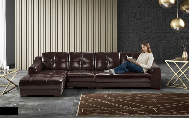 Upholstered couch leather sofa landscape corner sofas new corner suite seat