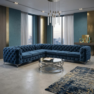 Corner luxury Chesterfield sofa upholstery corner couch seating couch sofas