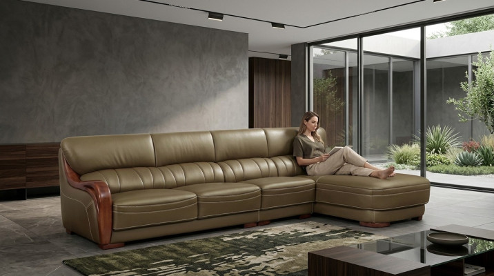 Corner sofa couch designer upholstery seat corner leather couches living landscape