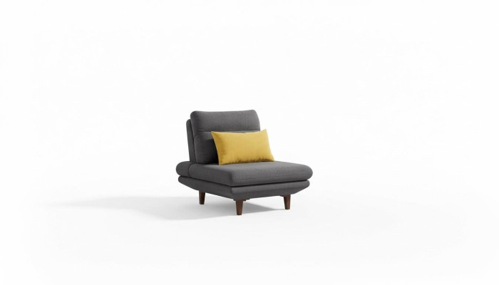 Armchair Couch Upholstery Designer Textile 1 Seater Couches Padding TV Seat