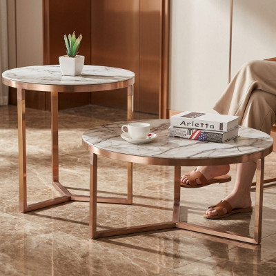 Designer couch table round tables round sofa metal glass side table