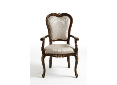 Classic 1 Chair Designer Italian Dining Room Furniture Wood Baroque