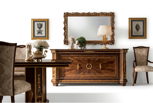 Dresser Mirror Furniture Designer Rococo Baroque Art Nouveau Classical