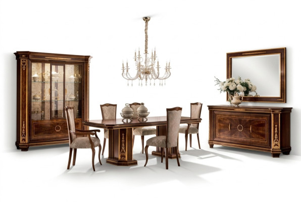 6 chair set chairs dining room suite furniture armrest Art Nouveau design