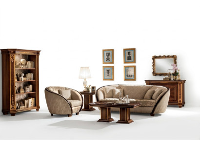 Italian living room seating cushioned furniture sofa set 3+2+1 complete set new