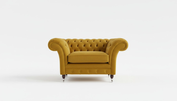Seat Cushion Classical Sofa Chesterfield 1-Seater Premium TV Recliner