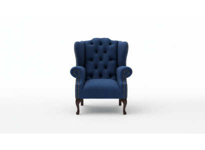 Chesterfield Wingback Armchair 1-Seater Upholstered Couch Sofa Relax TV New #1