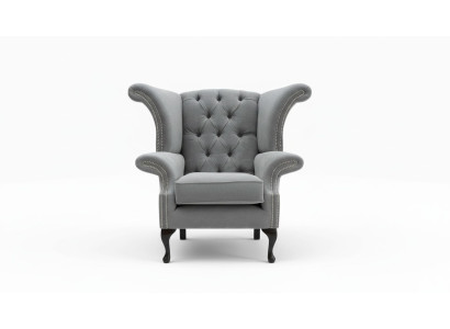 Wing chair, upholstered sofas, armchair, 1-seater sofa, Chesterfield chair, premium class