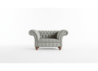 Exclusive 1-seater sofa armchair relax Chesterfield sofas couches upholstery fabric