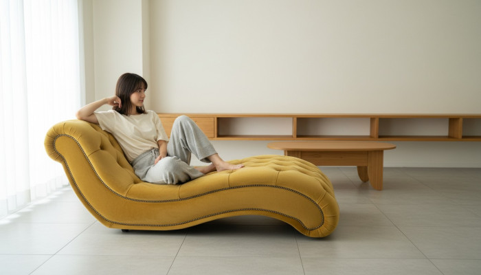 Chesterfield Chaise Longue Sofa Lounger Chaise Club Relaxation Recliners Leather