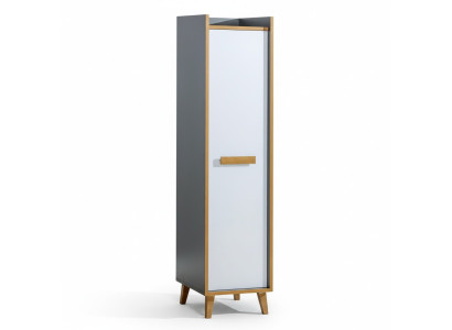Tall cabinet 1-door multipurpose cabinet drawers living room shelf