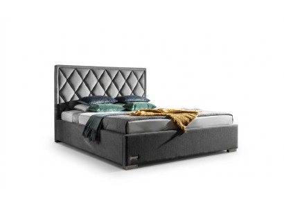 Designer bed bedroom beds textile leather hotel luxury upholstery seat fabric