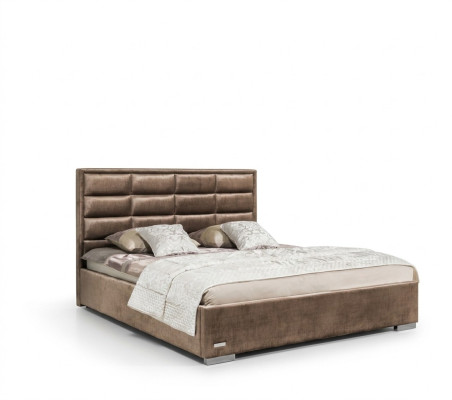 Designer bed bedroom beds textile leather hotel luxury velvet upholstery