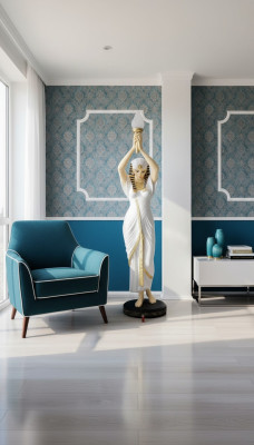 Design floor lamp Egyptian woman figure stand lamp lights floor lamps figure
