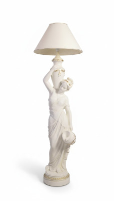Living room floor lamp light stand lights XXL design lamp figure sculpture new