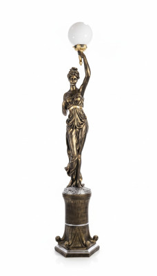 Designer XXL Big Statue Lamp Floor Lamp 227cm