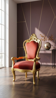 Chair Throne Armchair Set Dining Room Designer Wood Antique Style Baroque Rococo King