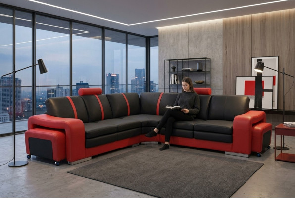 Design corner couch upholstery seating landscape set modern furniture sofas