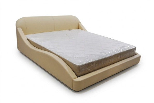 New, modern, and comfortable bed for the bedroom