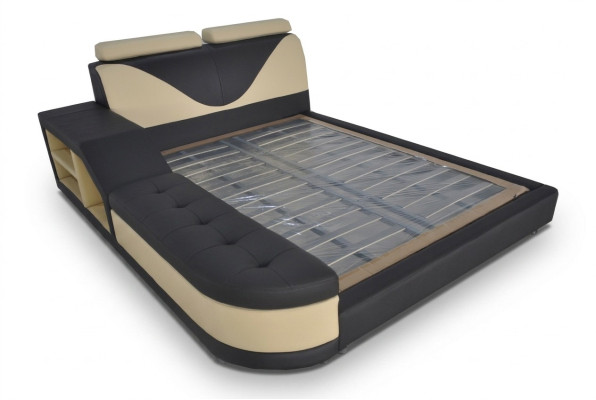 Design Luxury Bed Upholstery Matrimonial Hotel Modern Beds Leather 140/160/180/200 cm