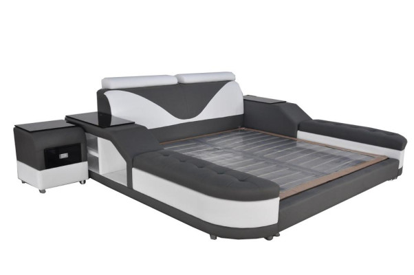 Leather Design Upholstered Beds Double Modern 140/160/180/200 Bed LB8817