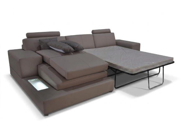 Leather couch living landscape corner suite design modern sofa L-shape