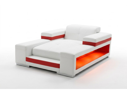 Modern leather comfort loungers reclining chair relaxation lounger chaise longue lounger