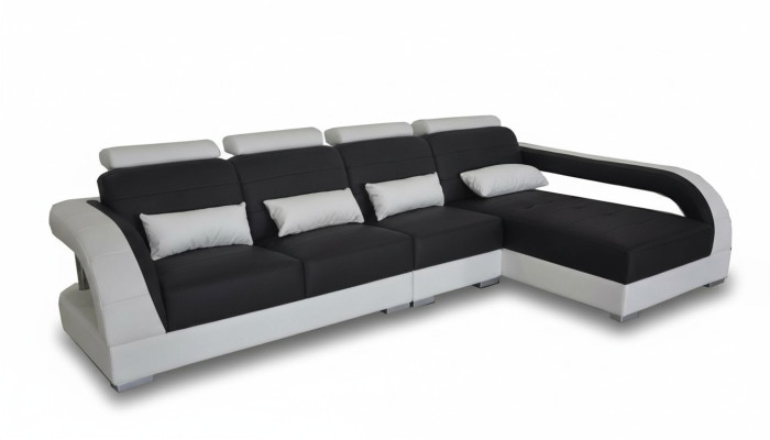Leather corner sofa couch upholstery sofas living landscape luxury suite