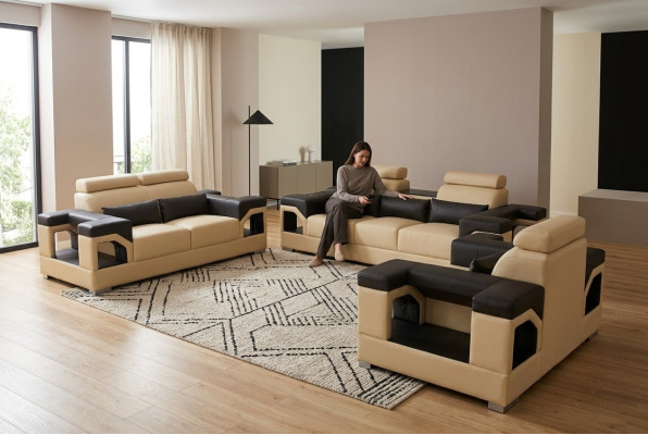 3+2+1 leather suite sofa couch upholstery couches sofas living landscape