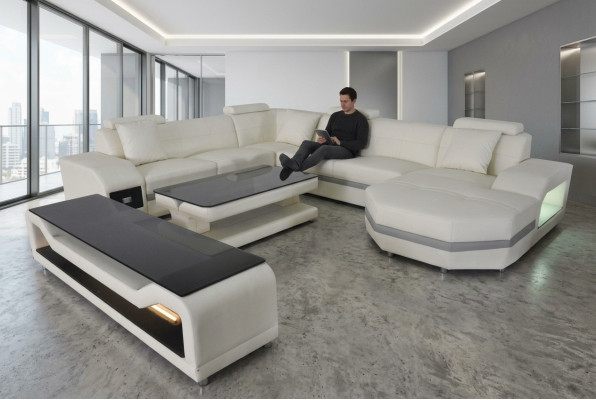 Leather corner sofa upholstery couches living landscape luxury suite corner sofas couch