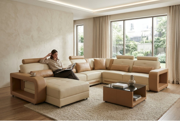 Corner Sofa Couch Upholstery Corner Living Room Landscape Designer Couches Textile A1135