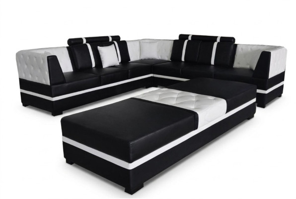 Corner sofa couch living landscape leather couches upholstery corner seating set