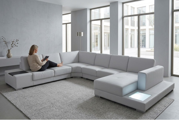 Corner sofa couch upholstery corner living room landscape designer couches textile.
