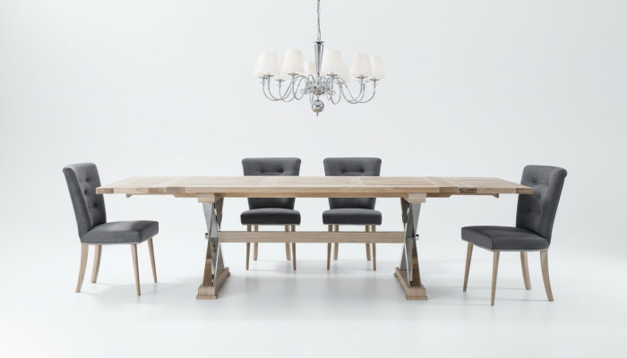 Design dining room dining table table 8 armchair chair recliner chairs real wood