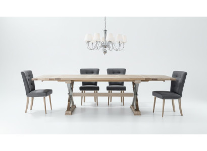 Design dining room dining table table 8 armchair chair recliner chairs real wood