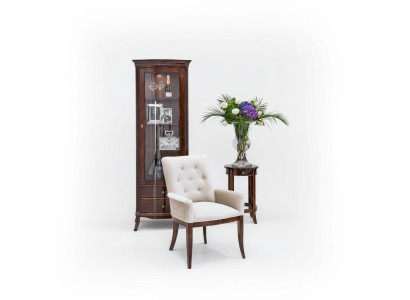White Chesterfield Armchair TV Recliner Luxury Design Single Seater