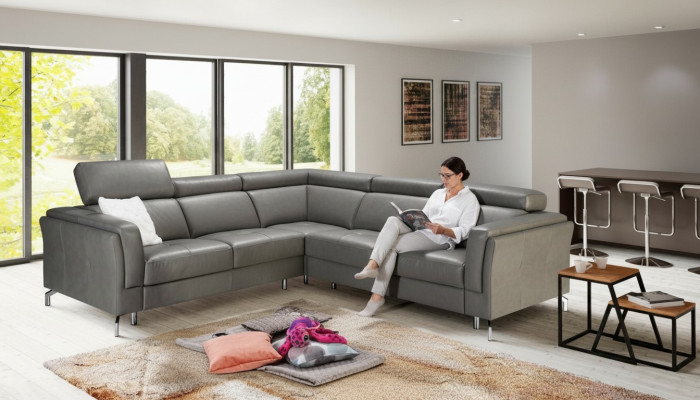 Home cinema sofa couch upholstered couches sofas corner suite relax footrests leather