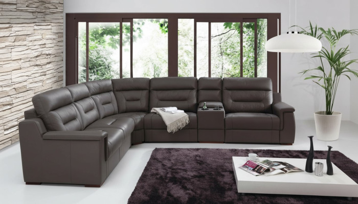 Corner sofa with storage, cooling compartment, bed function, sleeping sofa, couches, upholstery living landscape